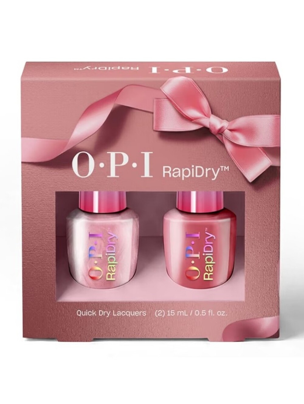 OPI RapiDry Duo Pack Quick Dry Nail Polish - Flash n' Flirty & Dry and Dash